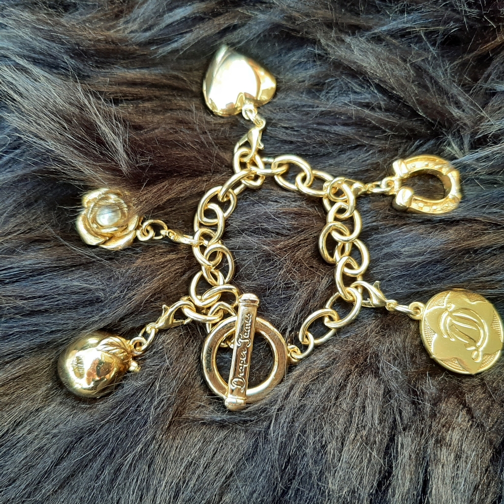 Draper James Charm Bracelet With 5 Charms